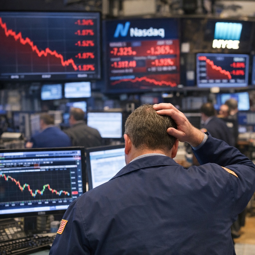 US Stock Futures Slip as Tech Ebb Sends Ripples Across Global&nbsp;Markets