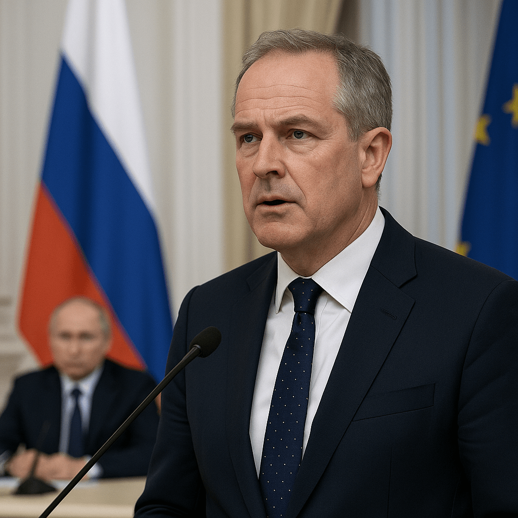 MI6 Chief Warns Putin as Peace Talks&nbsp;Continue