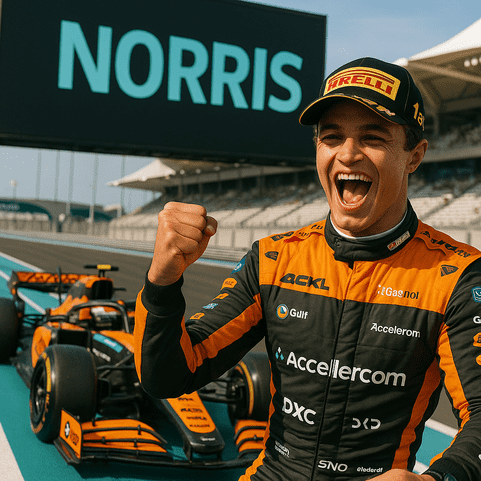 Lando Norris Claims First F1 Title in Thrilling Abu Dhabi Grand&nbsp;Prix