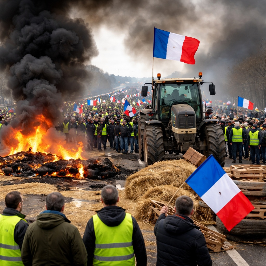 French Farmers Keep the Pressure On as EU Trade Deal Nears&nbsp;Signature
