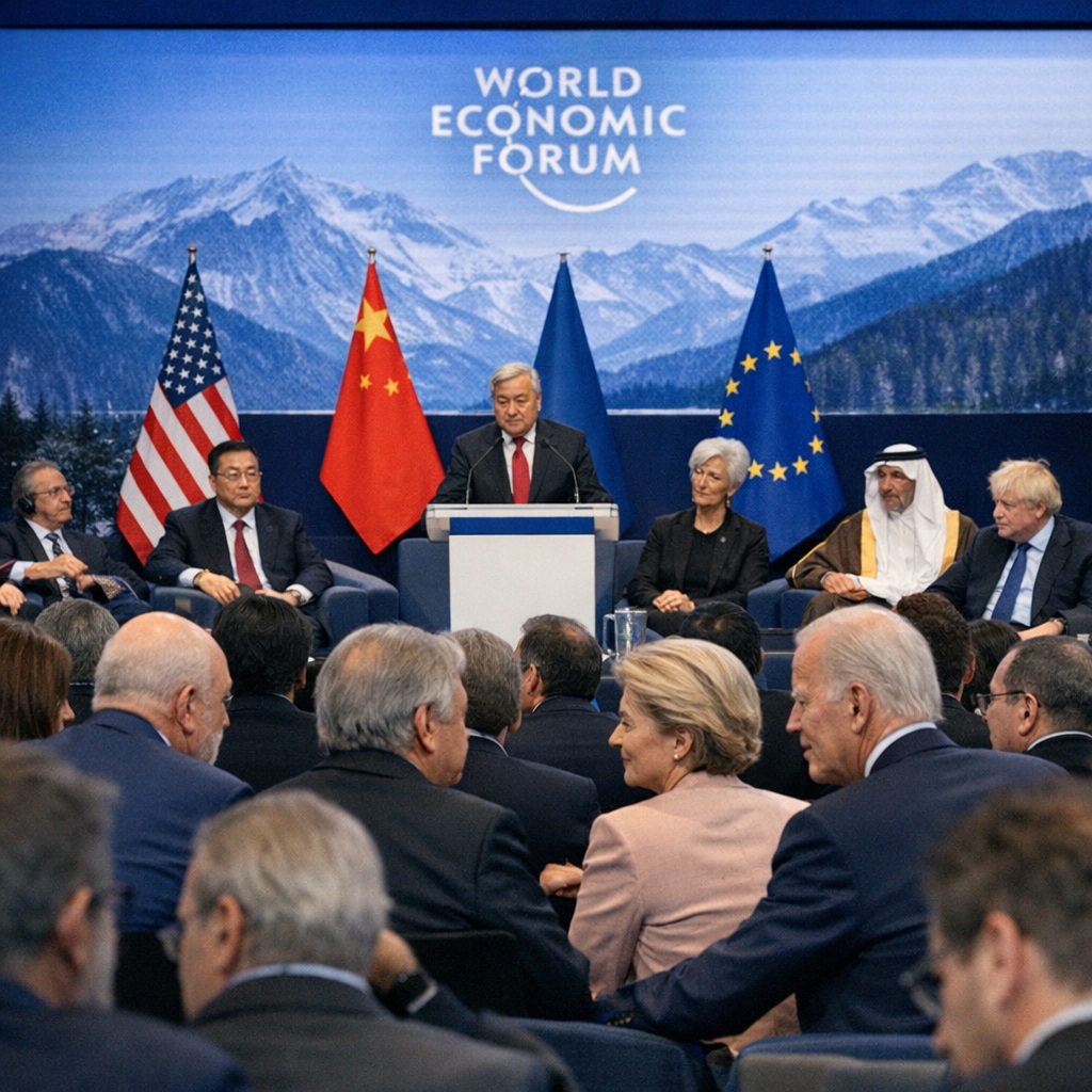 DAVOS AT A CROSSROADS: A NEW ERA FOR A SHAKEN GLOBAL&nbsp;ORDER