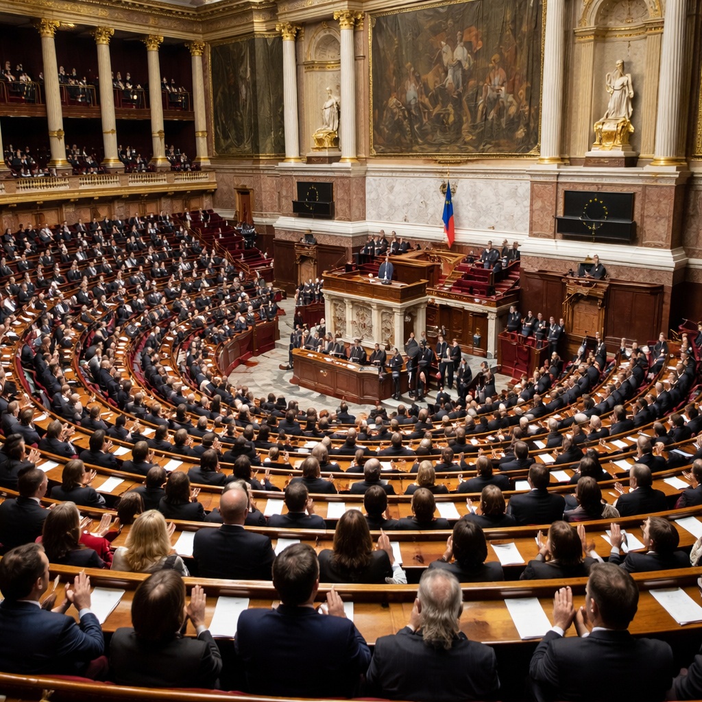 French Government Weathers Confidence Test Amid Trade&nbsp;Turbulence