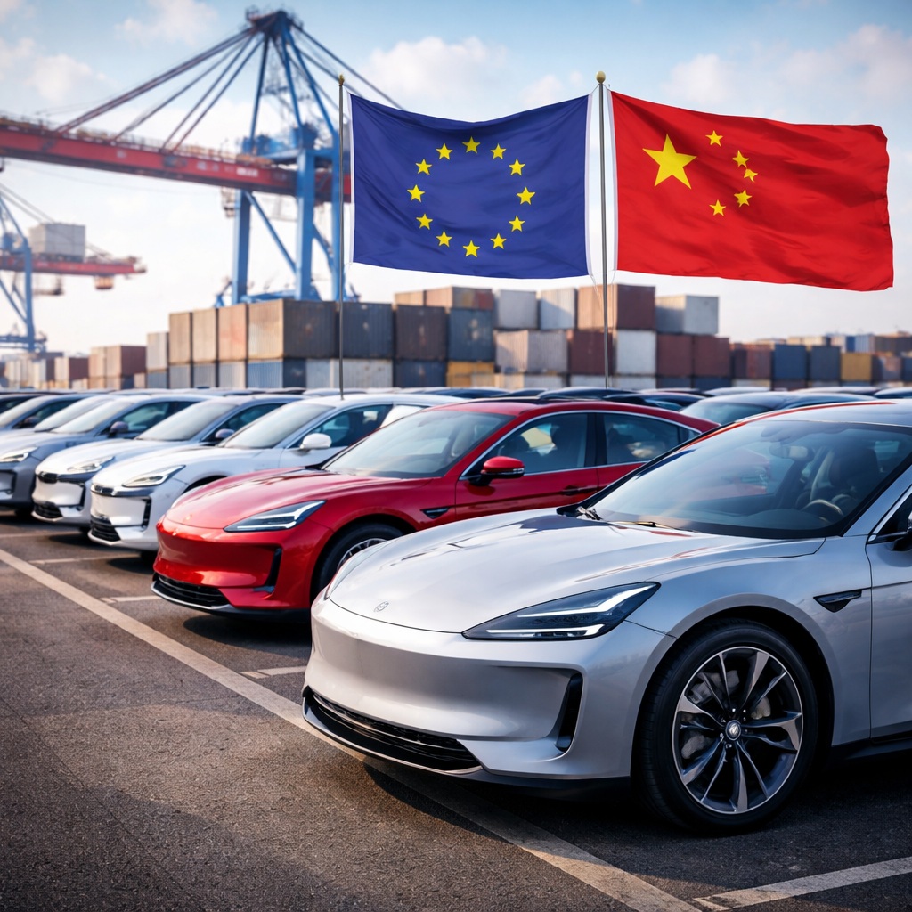 EU and China Seek Truce in Electric Vehicle Trade&nbsp;Standoff