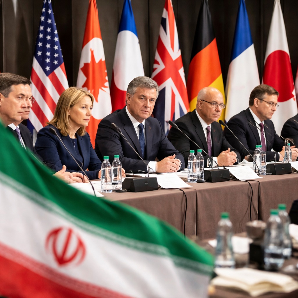 G7 Condemns Iran Crackdown, Reasserts Diplomatic&nbsp;Unity