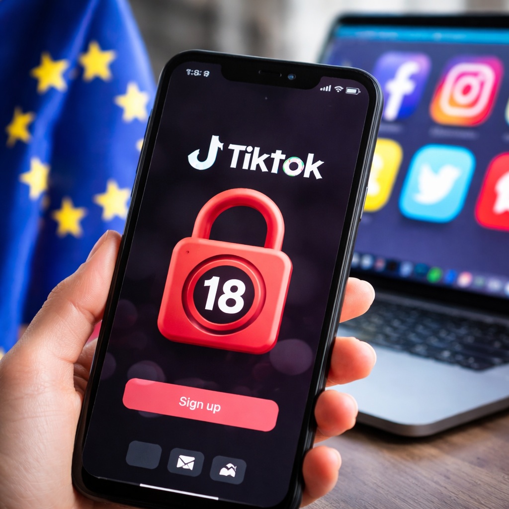 TikTok Tightens Age Checks as EU Pressure&nbsp;Mounts