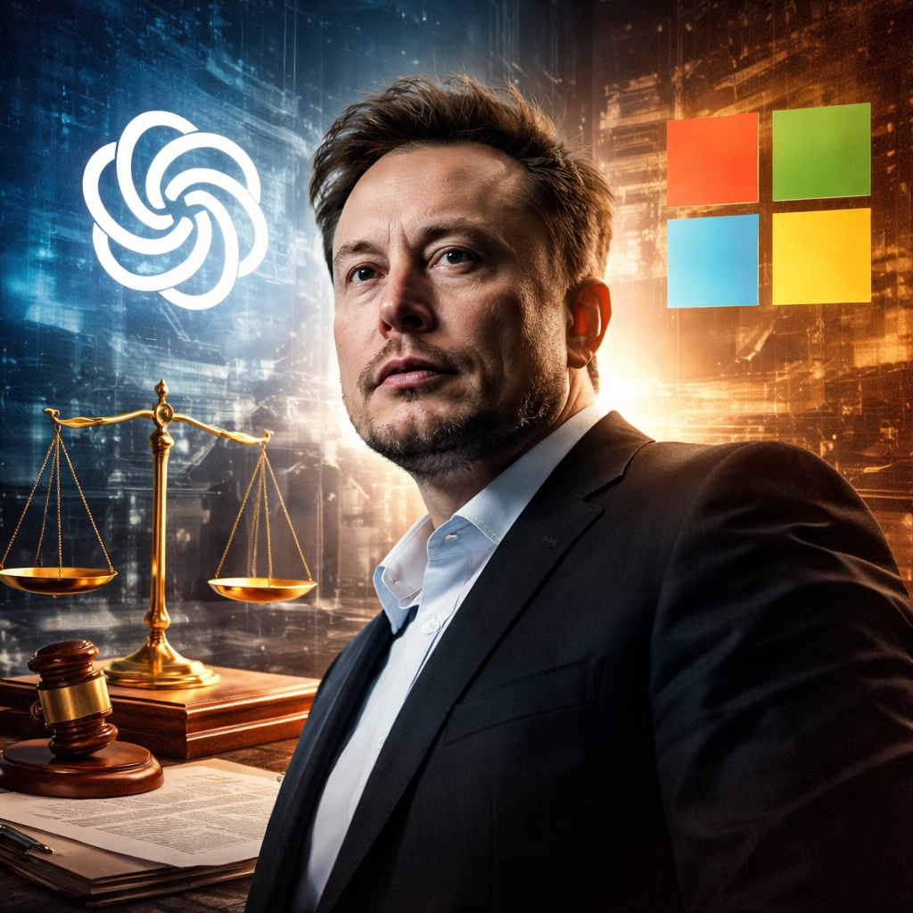Musk Stakes $134 Billion Against OpenAI and Microsoft in High-Stakes Tech&nbsp;Lawsuit