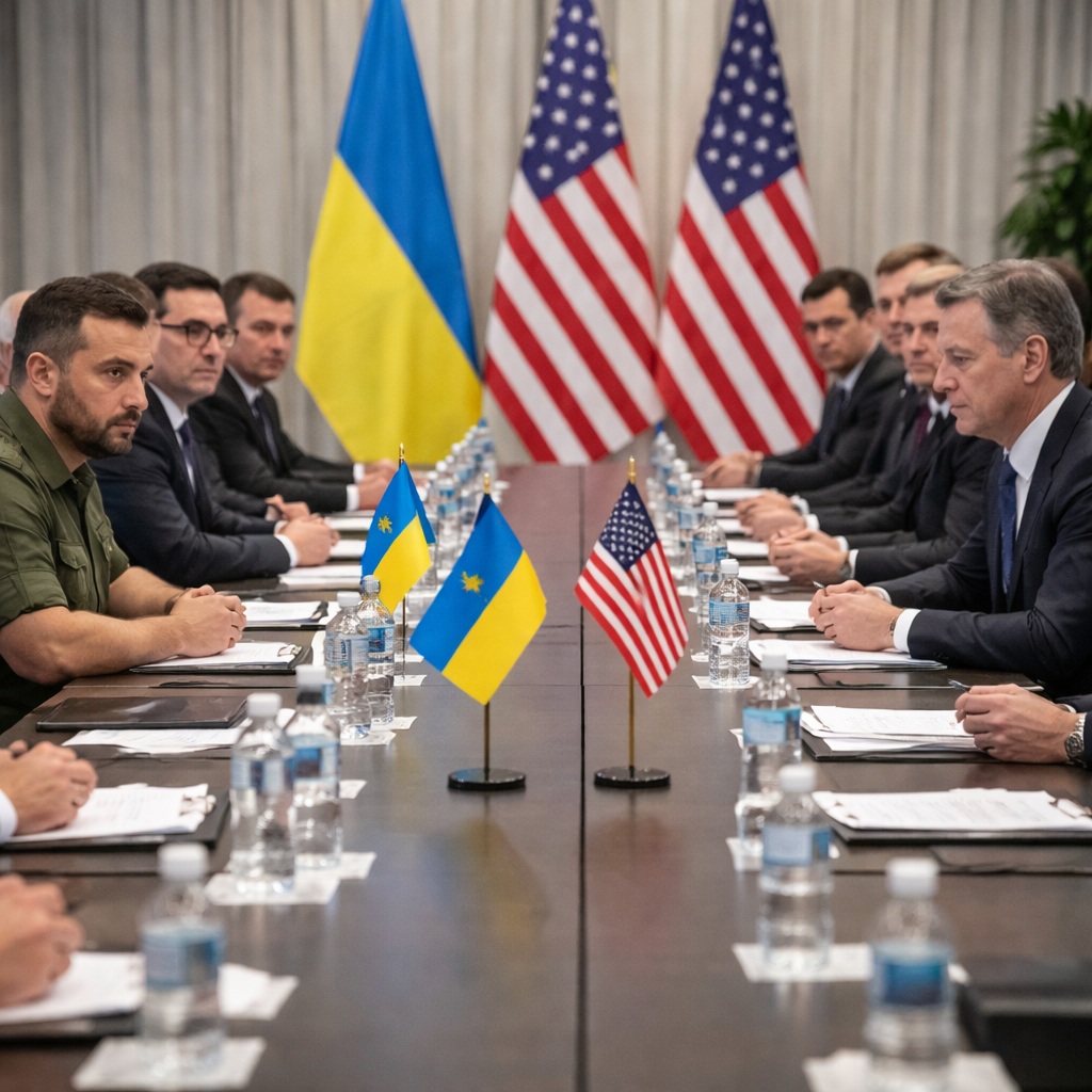 Ukraine Takes Security Talks to the United States as War Drags&nbsp;On