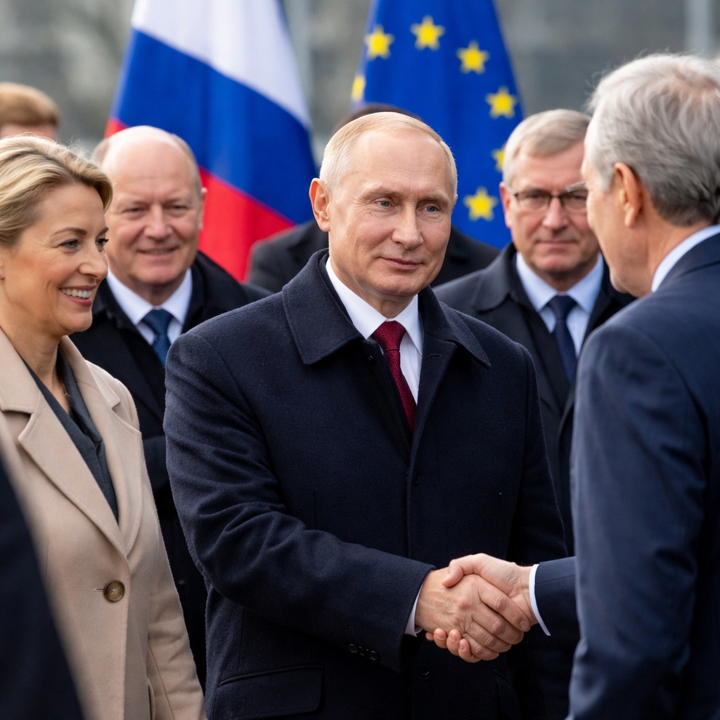 Putin Signals Readiness to ‘Restore’ Ties With&nbsp;Europe