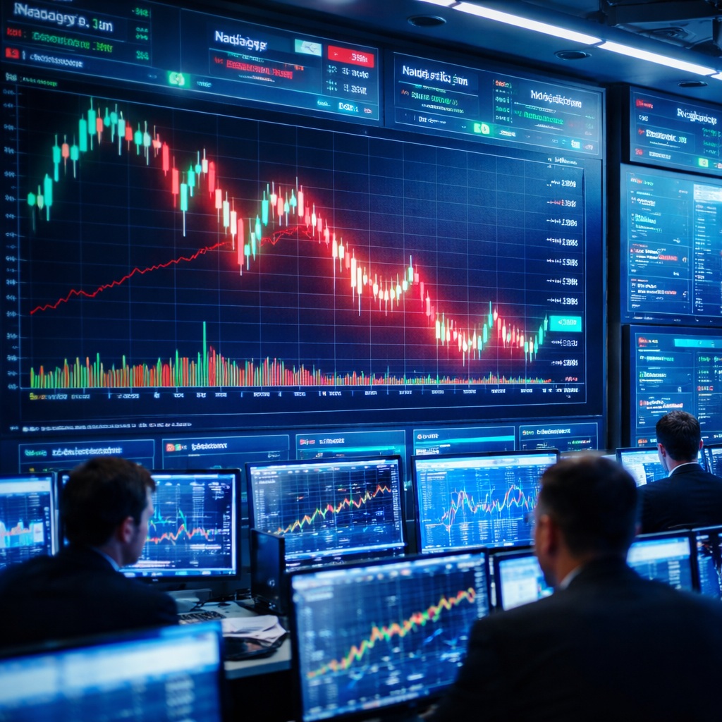 Nasdaq 100 Faces Elevated Tech Sector Risk Amid Volatile&nbsp;Trading