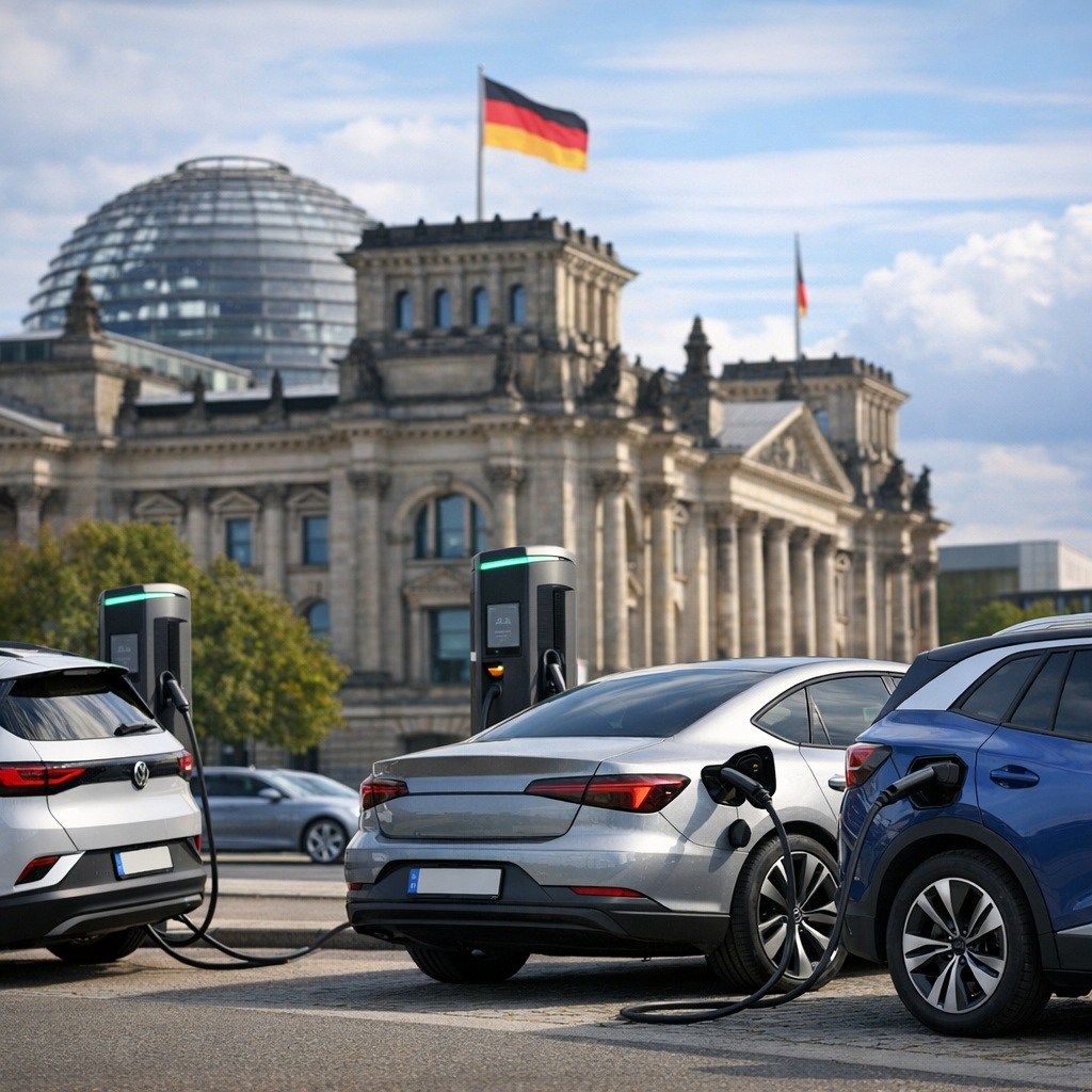 Germany Rolls Out €3bn Electric-Vehicle Support Plan to Reinforce Auto&nbsp;Industry