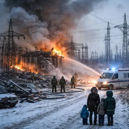 Ukraine Power Sector Hit Amid Freezing Warfront&nbsp;Strikes