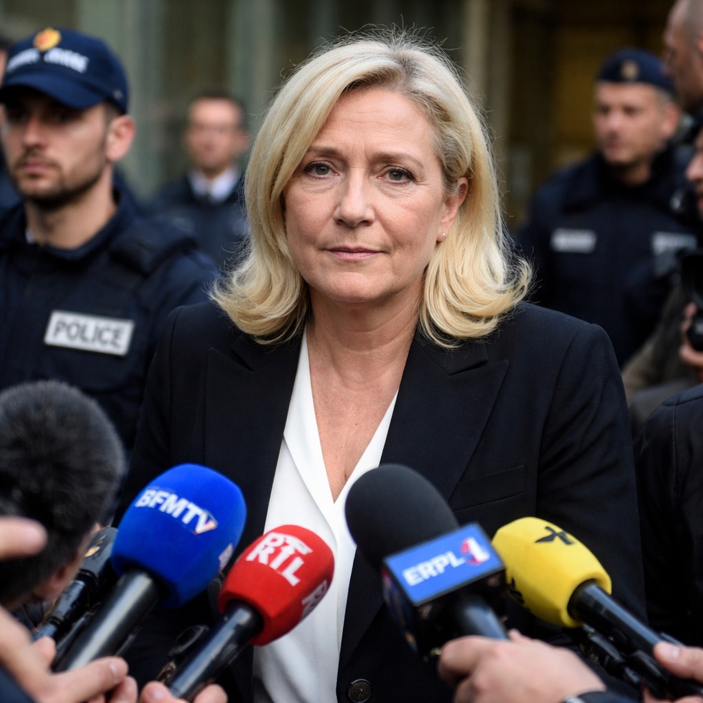 Marine Le Pen Admits ‘Mistake’ in EU Embezzlement&nbsp;Trial
