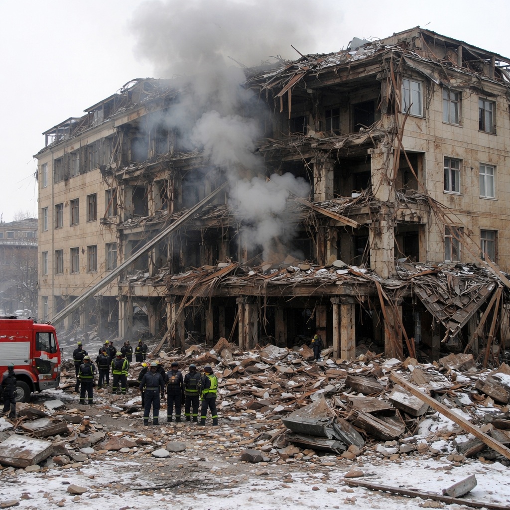 Kyiv Denies Targeting Kherson Hotel in Deadly&nbsp;Strike