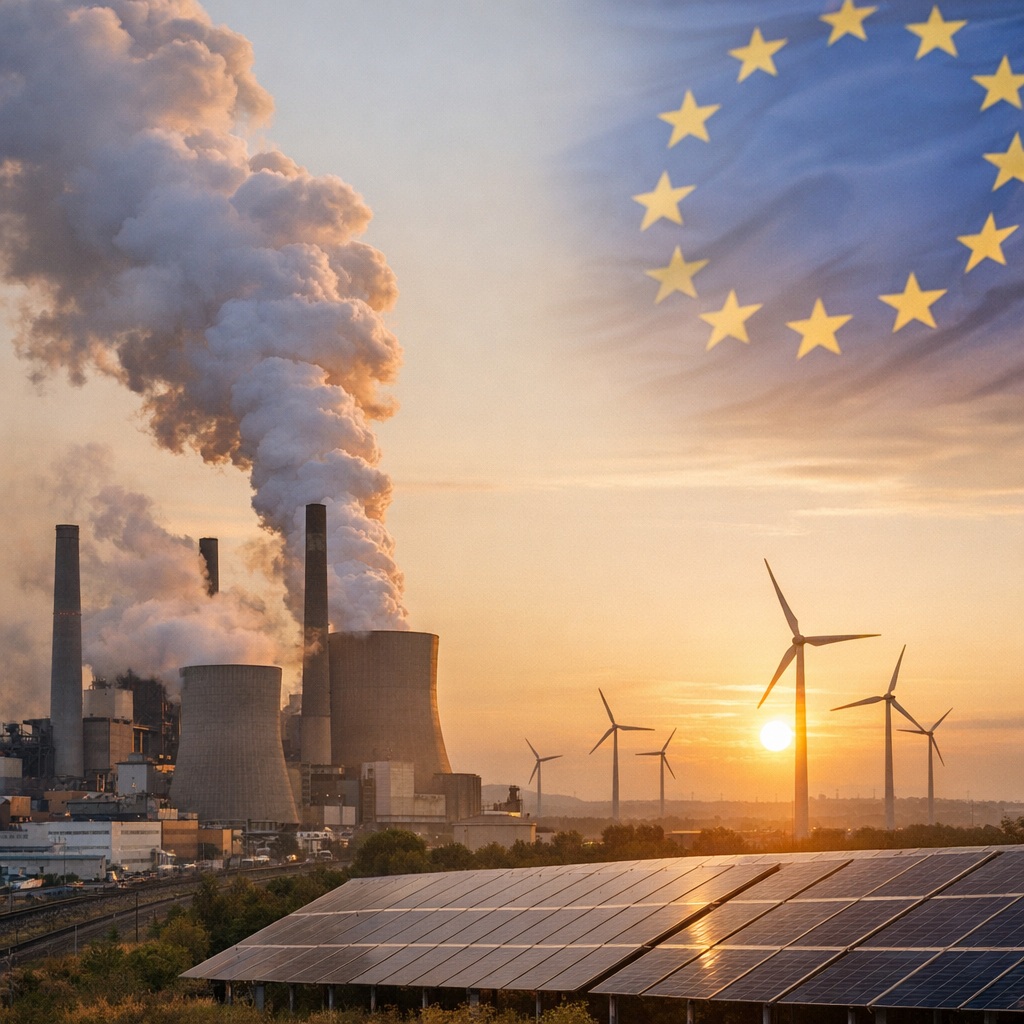 Eurozone Greenhouse Gas Emissions Fall Again as Structural Change Takes&nbsp;Hold