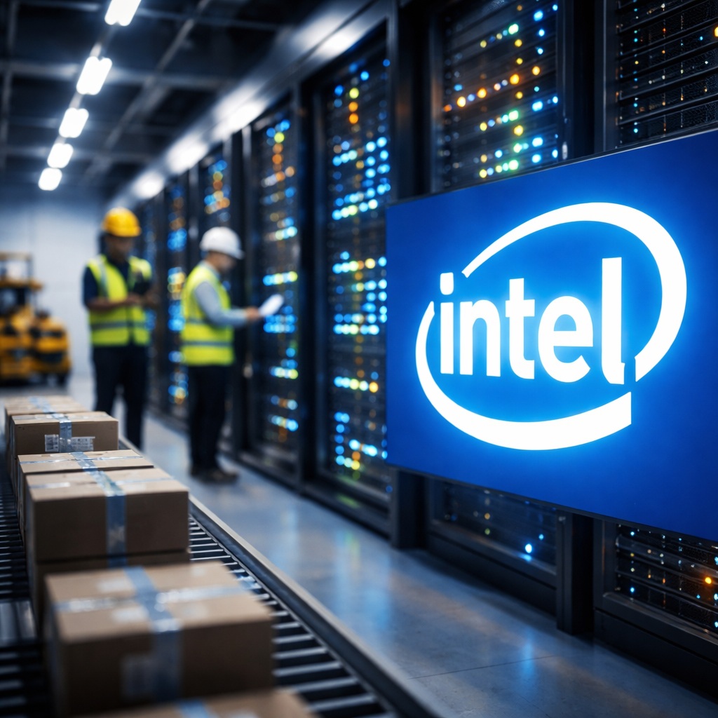 Intel Shares Tumble as Supply Chain Strains Undercut Turnaround&nbsp;Hopes