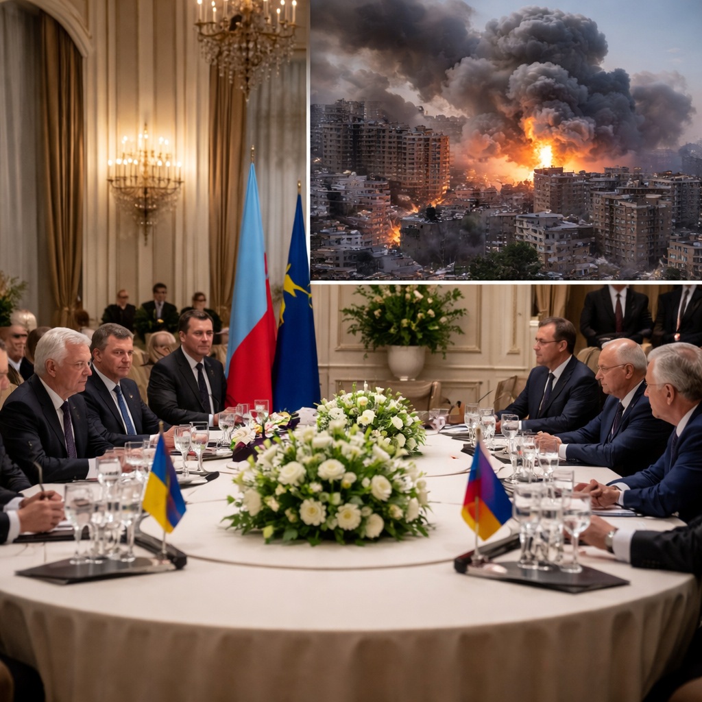 Peace Talks in Abu Dhabi End Without Deal as Bombardments&nbsp;Continue