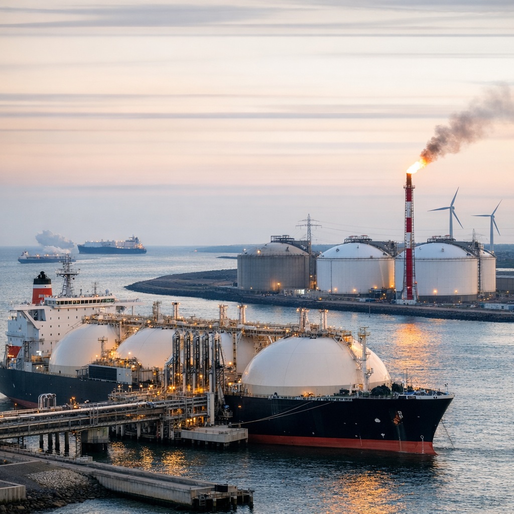 Europe Braces for Record LNG Imports as Energy Map&nbsp;Shifts