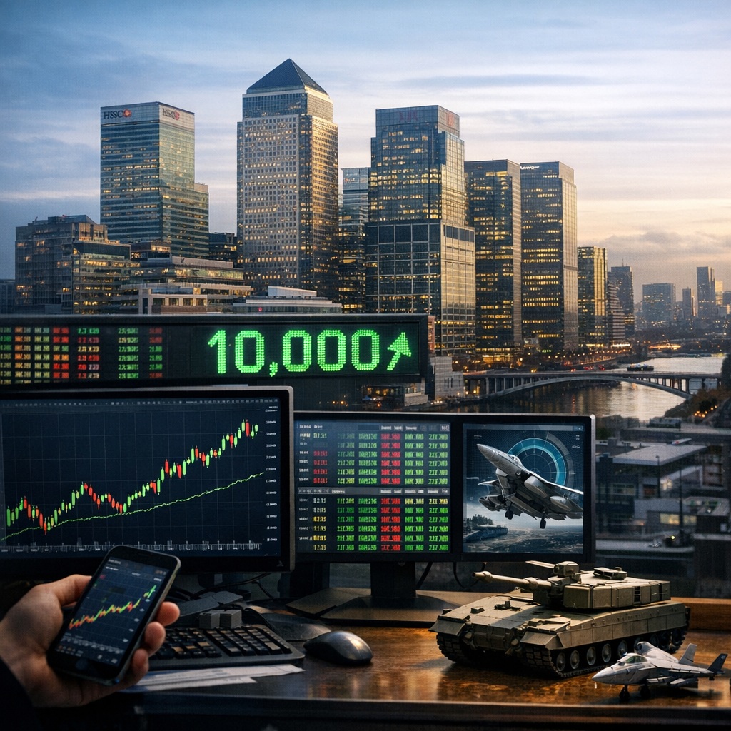 FTSE 100 Breaks the 10,000 Barrier as Markets Embrace a New Risk&nbsp;Cycle