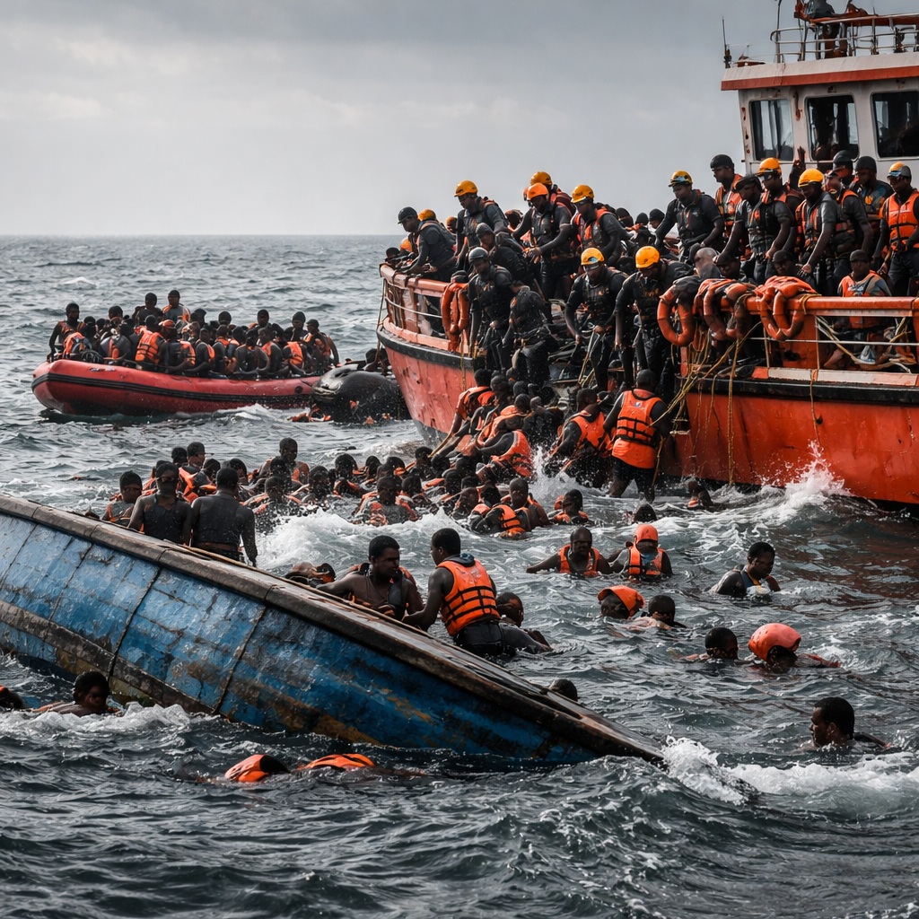 Seven Dead and Dozens Missing After Migrant Boat Capsizes Off West Africa Bound for&nbsp;Europe