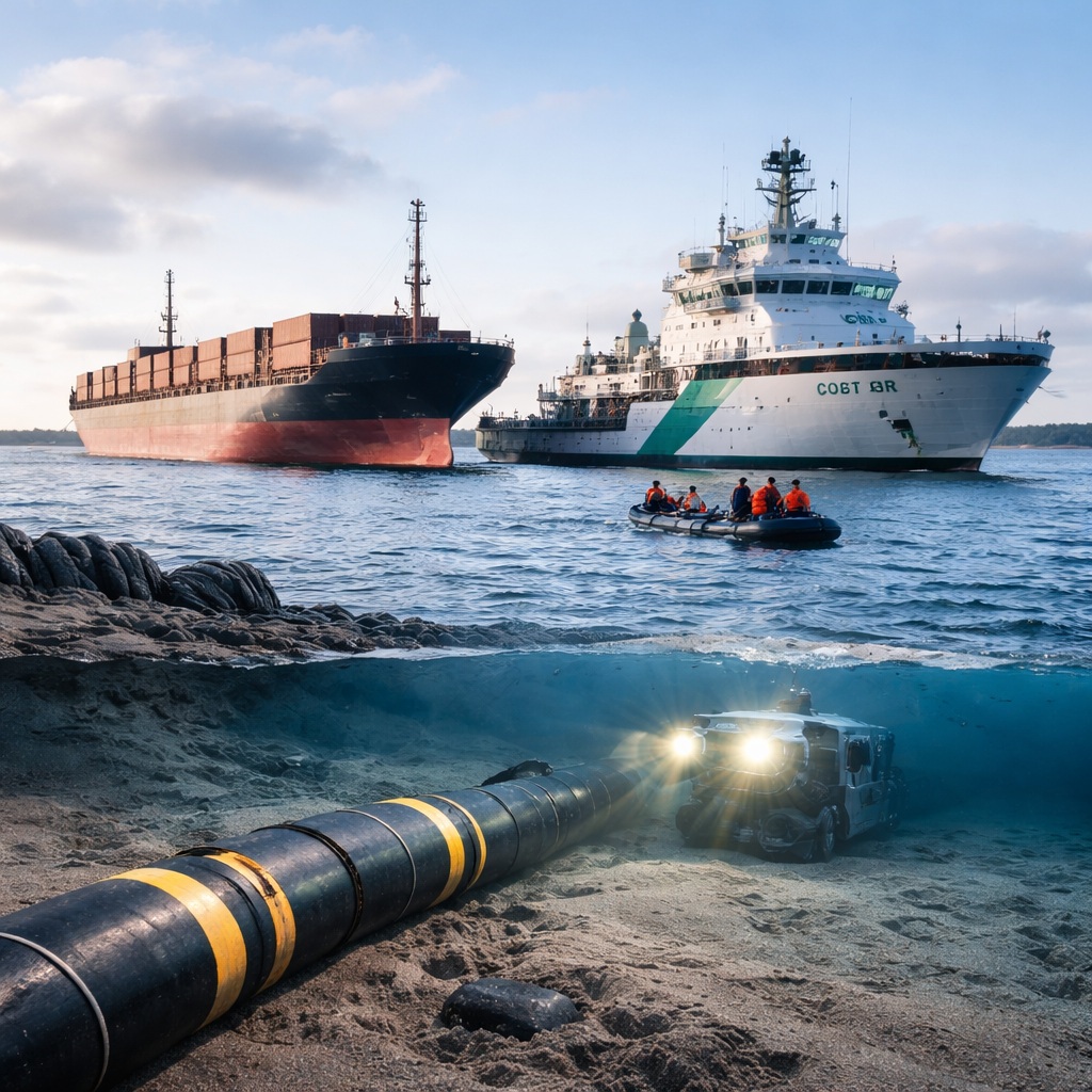 Finland Tightens the Net in Baltic Cable Breach&nbsp;Probe