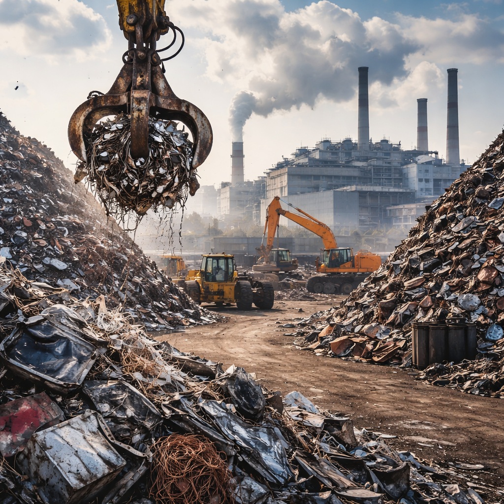 Europe’s Metal Recycling Squeeze Signals Deeper Industrial&nbsp;Decline