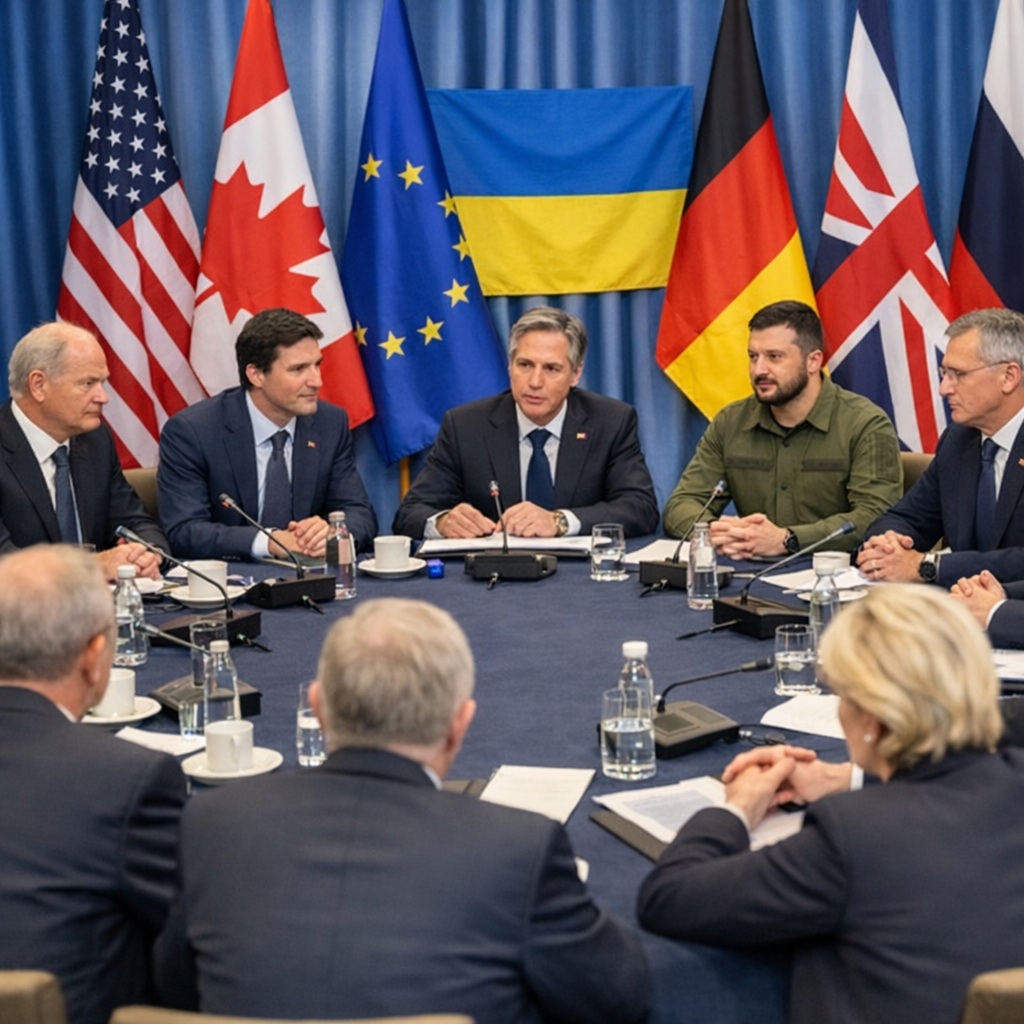 Europe and Canada Join U.S.-Led Ukraine Peace Efforts&nbsp;Talks