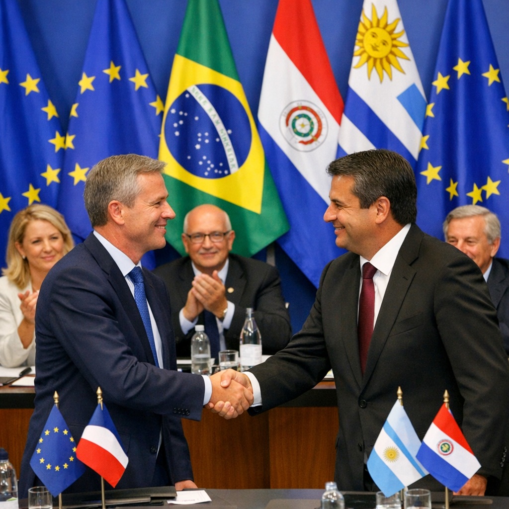 EU States Back Long-Awaited South America Trade&nbsp;Accord