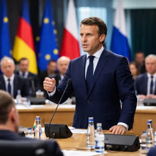 Macron Urges EU to Strengthen Autonomy in Face of Global&nbsp;Tensions
