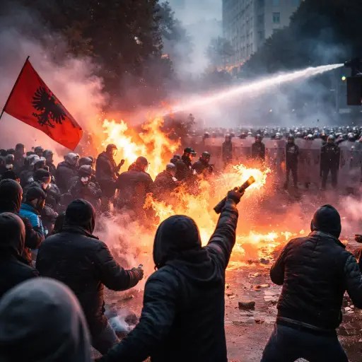 Albania on Edge: Protests Shake Tirana Amid Corruption&nbsp;Allegations