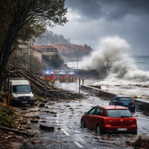 Storm Nils Devastates Western&nbsp;Europe