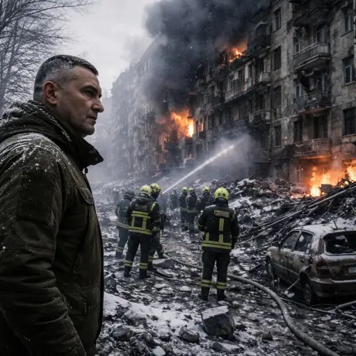 Ukraine’s Survival an ‘Open Question,’ Kyiv Mayor&nbsp;Warns