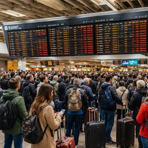 Flight Disruptions Sweep Across Europe as Major Carriers Cancel and Delay&nbsp;Routes