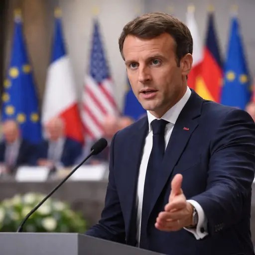 Macron Warns of a ‘World in Disarray’ as Global Pressures&nbsp;Mount