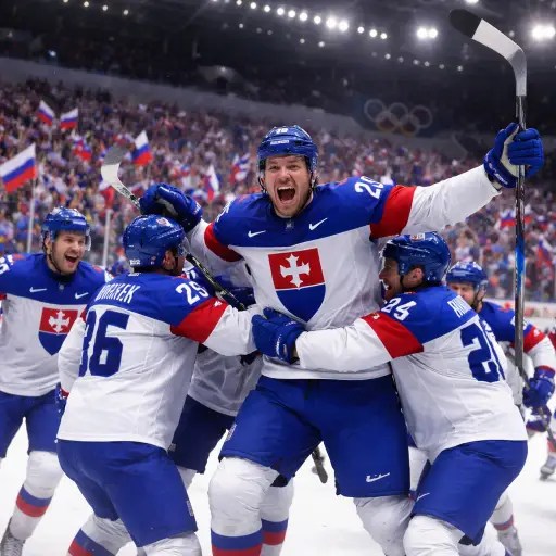Slovakia’s Ice Hockey Underdog Run Electrifies the Winter&nbsp;Olympics