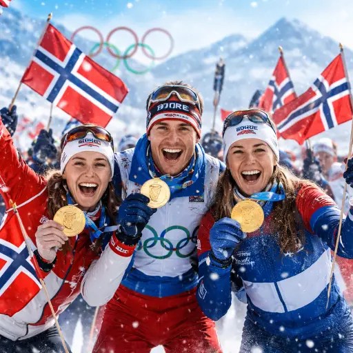 Norway Breaks Winter Olympics Gold&nbsp;Record