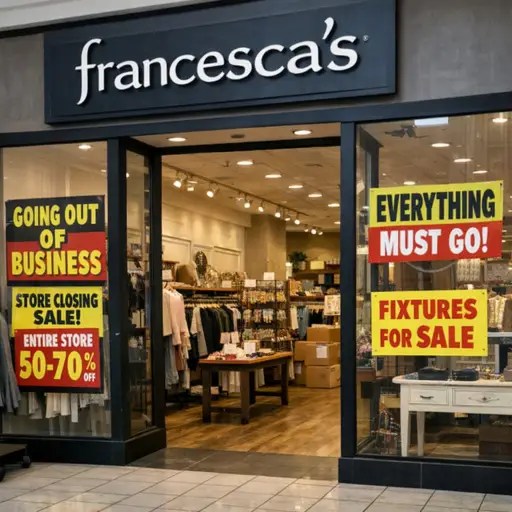 Francesca’s to Close All 457 Stores After Bankruptcy&nbsp;Filing