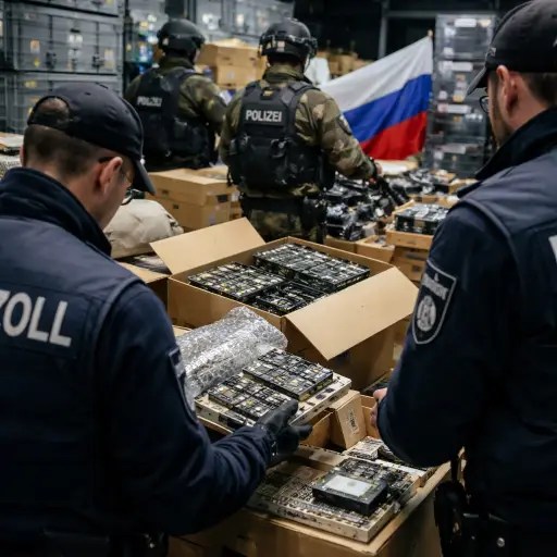 Germany Cracks Down on Sanctions Evasion as Authorities Arrest Five Over Tech Smuggling to&nbsp;Russia