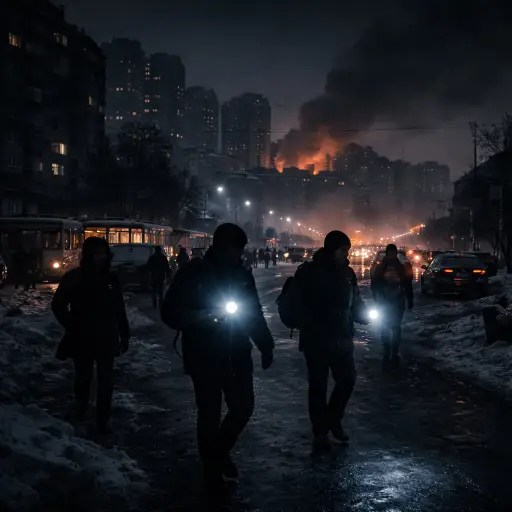 BLACKOUT DISRUPTIONS AND PEACE TALKS&nbsp;UNCERTAINTY