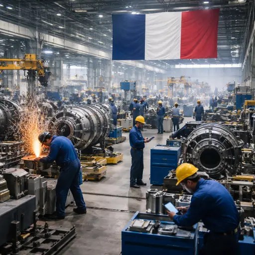 French Manufacturing Posts Fastest Production Rise in&nbsp;Years