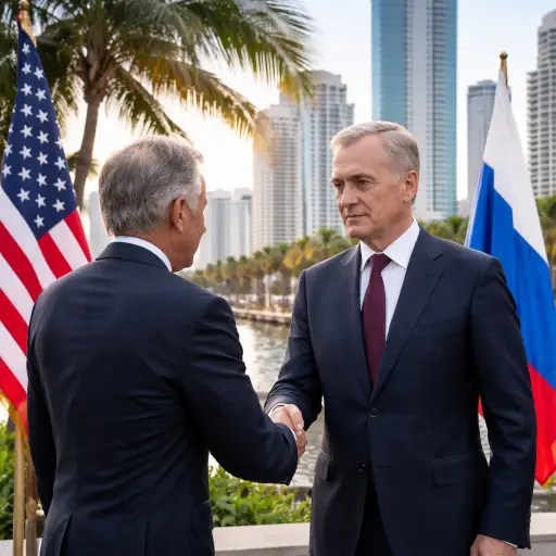 Putin Envoy Heads to Miami for Quiet Talks with U.S. Officials