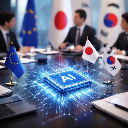 Europe, Japan and South Korea Launch Strategic Alliance to Shape the Future of Artificial&nbsp;Intelligence