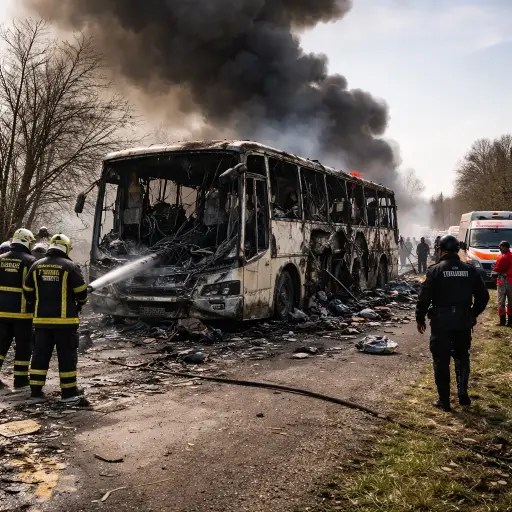 Missile Strike Near Kupiansk Bus Route Leaves Civilians Dead as Frontline Pressure Mounts