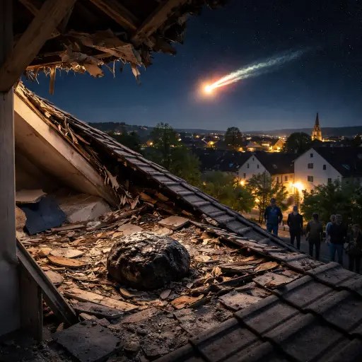 Fireball Over Europe: Meteorite Crashes Through Roof of German&nbsp;Home