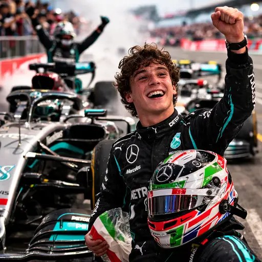 Kimi Antonelli Announces a New Era with Stunning First Formula One&nbsp;Victory