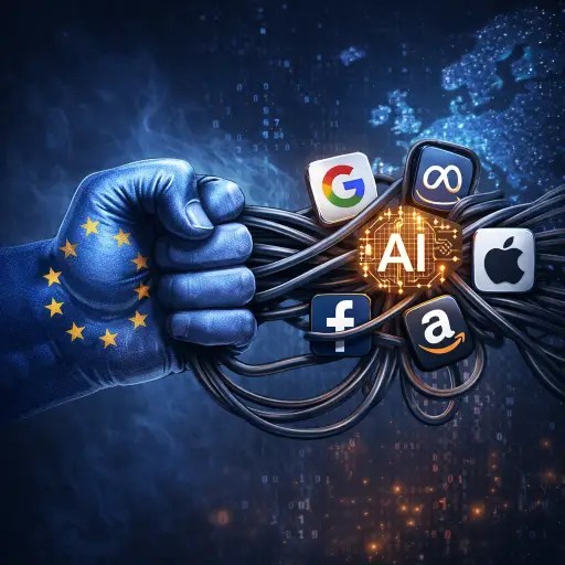 EU Tightens Grip on Big Tech in Sweeping Regulatory&nbsp;Reset