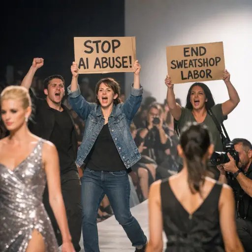 Runways Interrupted: Fashion Week Faces Uprising Over Tech, Labor, and Climate&nbsp;Ethics
