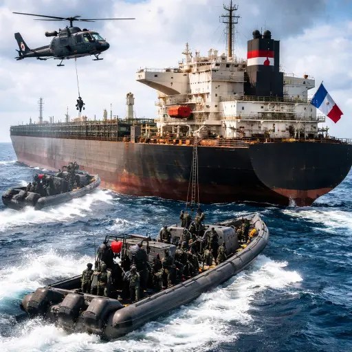 French Navy Seizes “Shadow Fleet” Tanker Linked to&nbsp;Russia