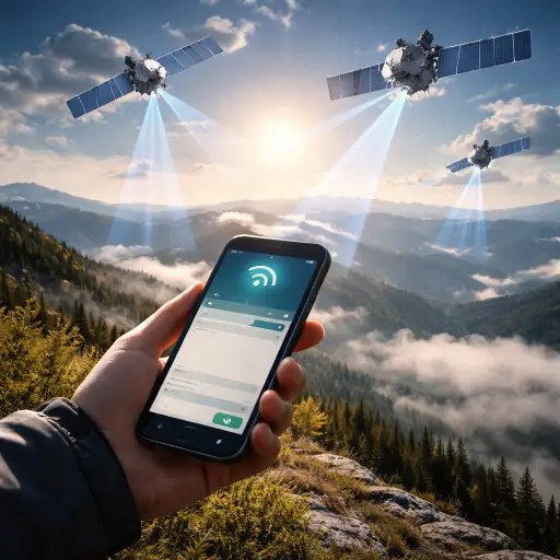 Big Tech Tests “Offline Internet” via Satellite-to-Phone Systems