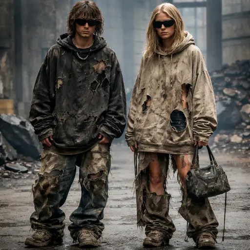 Balenciaga’s “Destroyed Luxury” Ignites Debate Over the Future of&nbsp;Fashion