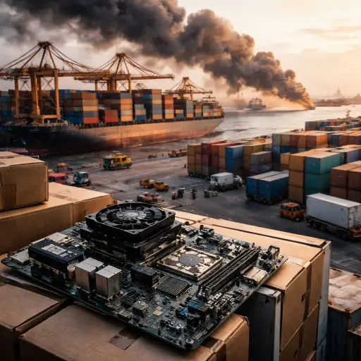 Supply Chain Risks Hit Tech Hardware Sector